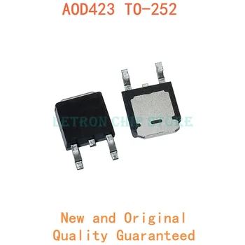  10 бр. AOD423 TO-252 D423 TO252 MOSFET P-CH 30 В 15A оригинален и нов IC