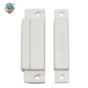  (10 двойки) Кабелен Пластмасова Магнитна ключ Вратата сигнализатор с пускането на NC Кабелна Вратата Сензор Аксесоари за сигнализация Магнитен сензор