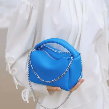  2021 нова мода модна чанта-възглавница с веригата, френска нишевая универсална чанта-месинджър