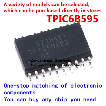  5 бр./опаковане. Чип TPIC6B595 SMD TPIC6B595DWR SOIC-20 8-битов логически чип сдвигового букви