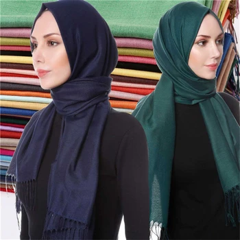  70*200 см годишен женски шал-хиджаб, тънки шалове, тайна, женски обикновен женски тайна-hijabs, дълги кашмир шалове от pashmina, главоболие, шалове