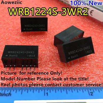  Aoweziic 2 ЕЛЕМЕНТА WRB1224S-3WR2 WRB1224S-3W Нов Оригинален вход SIP7: 9-18 В Регулиране на излизане: 24 0.125 A DC-DC 1,5 kv Изолация напрежение