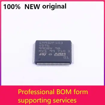  MCU 32-битов STM32F ARM Cortex M3 RISC 384KB Flash 2.5/3.3 В 100-пинов тава LQFP - Тави STM32F103VDT6 100% оригинал