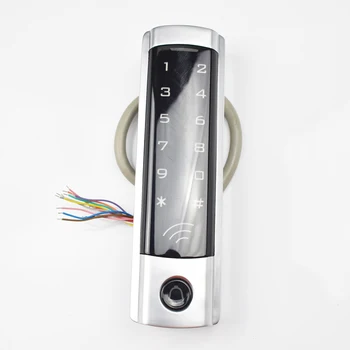  RFID Автономна Сензорен Контролер за Достъп Метална Клавиатура NFC 13,56 Mhz Система за Заключване на вратите, Система за Контрол на Достъп С Колокольным Звънене Водоустойчива IP65