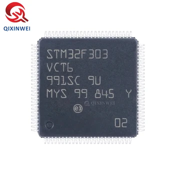  STM32F303VCT6 LQFP-100 Cortex-M4 32-битов Микроконтролер MCU 72 Mhz 256 KB флаш памет 40 KB 32F303VCT6 LQFP100 IC