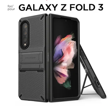  VRS Калъф За Samsung Galaxy Z Fold3 5G Quick Stand Pro Калъф Galaxy Z Fold 3 Твърд Калъф Pro Калъф