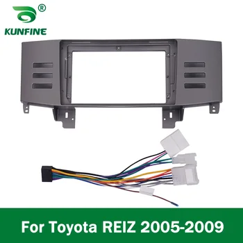  Автомобилен GPS Навигатор Стерео За Toyota REIZ 2005-2009 Радио Престилка Панел Рамка Подходящ 2Din 9 инча В тир на главния екран на устройството