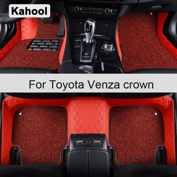  Автомобилни Постелки Kahool За Toyota Venza Crown Foot Coche Аксесоари Автомобилни Килими