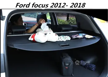  Високо качество на Автомобилния Заден Багажник Защитен Щит на Багажника Товарен Калъф За Ford focus 2012 2013 2014 2015 2016 2017 2018