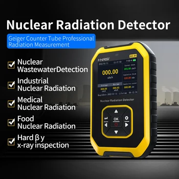  Детектор за ядрена радиация Персонален Дозиметър Детектори за рентгенови лъчи на Бета-Гама-Детектор Радиоактивен Тестер Персонален Дозиметър Аларма