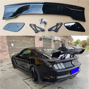  За Ford Mustang спойлер 2011-2022 ABS Пластмаса Материал Неокрашенный Цвят Заден Спойлер На Покрива, Крило на Багажника За Устни Капака на Багажника Автомобилен Стайлинг