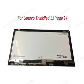  За Lenovo ThinkPad S3 Yoga 14 20FY0002US + РАМКА FRU: 04X5916 1920x1080 Full LCD екран в Събирането на Сензорен Дигитайзер