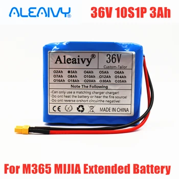  За M365 MIJIA Pro Скутер 36 В 3Ah 10S1P 18650 литиево-йонна батерия с разширен обхват на зареждане и разреждане XT30 Щепсел + 15A BMS