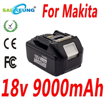  Заменете батерията на Makita 18V Tool BL1850B4.0AH 6.0 AH 7.0 AH 8.0 AH 9.0 AH, съвместим с BL1840B BL1860B BL1830 BL1815 BL1820