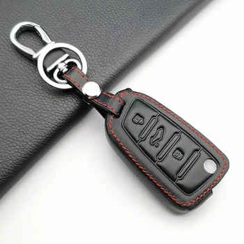  Калъф за авто Ключодържател от Естествена Кожа, покритие за Защита на Кожата за ЖСК S2 S3 S4 S5 S7 R3, Флип-Сгъваема Ключодържател, Окачен на Притежателя