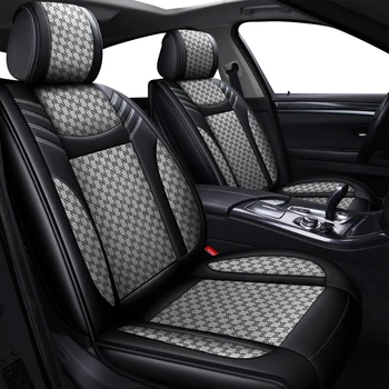  Качеството на Suv От Изкуствена кожа + Ленено Калъфче За Автомобилни Седалки, Аксесоари за Интериора на Honda Accord, Civic CRV CR-V Ridgeline Fit