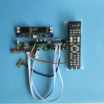  Комплект за LM201WE3-(TL) (L2) (TL) (F6) 1680X1050 Дистанционно Сигнал 30pin Нов Драйвер LCD такса контролер Модул VGA AV TV USB 4 лампи