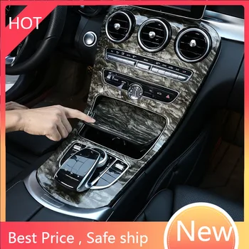 Мрамор е с Цветна Централна капак от ABS-пластмаса за Mercedes Benz C Class W205 15-18 За Mercedes-benz GLC-Class X253 2016-18 LO