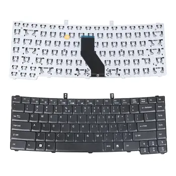  Нова Подредба на Клавиатурата на САЩ За американска клавиатура за Acer TravelMate 4520 5710 Черен