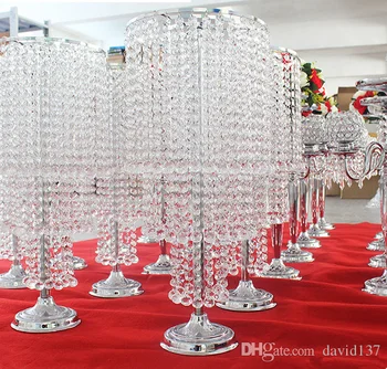  Сватбена украса кристален ваза за цветя за дома /цвете ръчно изработени от кристал вази