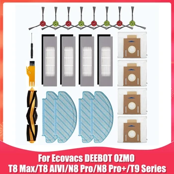  Смяна на Комплект Аксесоари За Ecovacs DEEBOT OZMO Т8 Max Т8 AIVI Т8 T9 Серия N8 Pro N8 Pro + Робот-Прахосмукачка