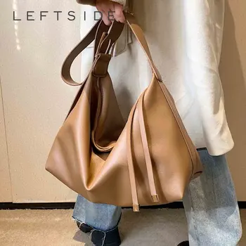  Чанта през рамо с лявата ръка, за Жените, Новост 2022 г., Тенденция на Модни Проста Мека Чанта-скитник с цип, Дамски чанти и портмонета
