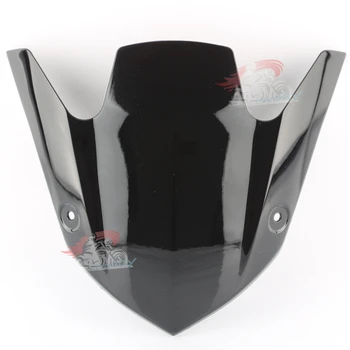 Черен Мотоциклет Предното Стъкло, Предното Стъкло на Екрана ABS Щит За Kawasaki Z1000 2014 2015 2016 ABS пластмаса