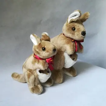  чудесна играчка плюшен кенгуру около 20 см и 27 см кукла кенгуру коледен подарък h0457