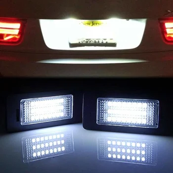  1 бр. За BMW E60 E39 E61 E70 E71 E72 E82 E88 E90 E91 E92 E93 Серия 5 12 В превозното средство LED табела Светлина Регистрационен номер на Лампата До 6500