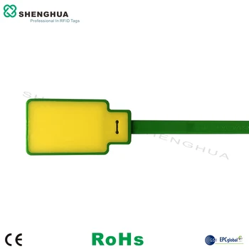  10шт/ЕС за пасивна UHF RFID настилки върху циментови основи тагове дълъг кабел стикер водоустойчив дълъг обхват за насипни товари, проследяване безопасността 