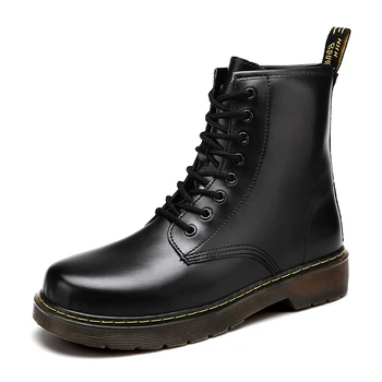  2021 Зима, Нов Стил, Популярните Мъжки Ботильоны с високо берцем, мъжки Ежедневни Обувки За момчета, Zapatos Hombre, мъжки пешеходната обувки