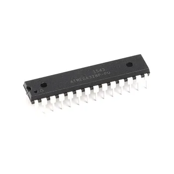  5 бр./лот Оригинален ATMEGA328P-ПУ 8-Битов Микроконтролер AVR 32К Флаш памет DIP-28 Интегрална чип