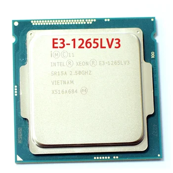  Intel Xeon E3-1265L E3 v3 1265Lv3 E3 1265L v3 2,5 Ghz Четириядрен восьмиядерный процесор 45 Watt Процесор в LGA 1150