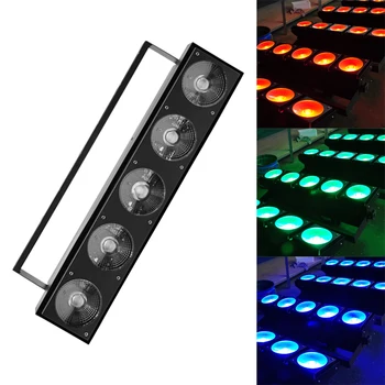 Led 25x30 W RGB Blinder Матрицата DMX512 Панорамен Ефект на Осветление, Подходящи За DJ, Дискотеки, парти, клуб и Коледна Украса