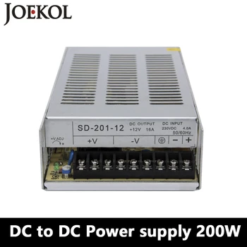  SD-200 Импулсно захранване dc, 200 W източник на захранване dc за led лента, Трансформатор за постоянен ток, 19 ~ 144 до 5 В 12 В 24 В 48 В