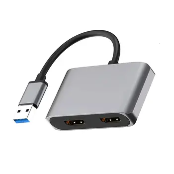  USB кабел C към HDMI-съвместим кабел зарядно пристанище PD мощност 65 W с Висока разделителна способност Устойчиви на корозия от Стабилен сигнал