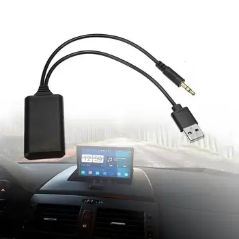  Авто Безжична Bluetooth Модул Музикален Приемник, 3,5 Мм Aux За Bmw E90 E91 E92 E93 Аудио Допълнителен Адаптер