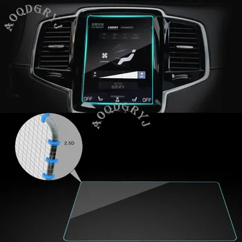 Авто Стил е Подходящ За 2015-19 Volvo XC90 HD Навигация Стъкло, Защитно Фолио За Екрана 1 бр.