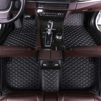  Автомобилни Постелки са Подходящи За Range Rover Sport 2014-2019 5 места Тежкотоварни Водоустойчив Нескользящий Кожен килим