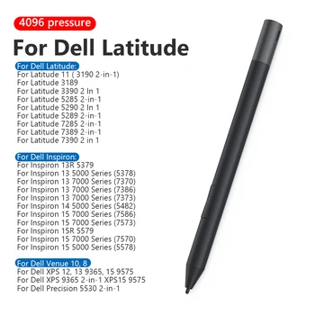  Активен Стилус за Dell Latitude 5310 7310 7400 9410 9510 4096 високо-чувствителен към Натиск Сензорен Екран Молив Поддръжка на БТ