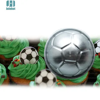  Алуминиева Сплав форма на мини футболна топка Anodize Форма за Печене Форма За Торта, Форма за Бисквити