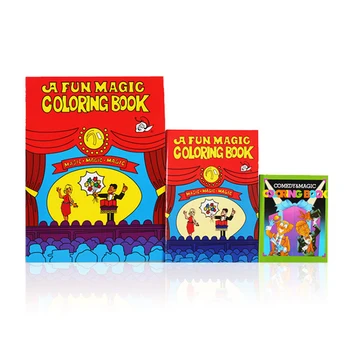  Вълшебна Книжка-за Оцветяване Магически Трик Магически Подпори Трик Сцена/близък План Огън Комедия Аксесоари за Деца Начинаещи Основните Трикове