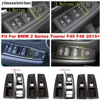 Вътрешната Врата Подлакътник Бутон за Вдигане на Прозорци Панел Капак Завърши ABS Интериор За BMW 2 Series Tourer F45 F46 2015-2020 218i 220i 228i
