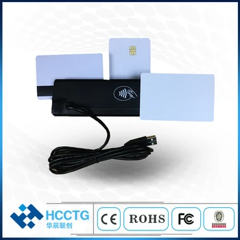  Гореща продажба двупосочни магнитен четец за Смарт карти IC NFC SDK Magentic track 1 2 3 четец на карти на POS-системи HCC110