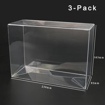  делото PET пластмаса с прозрачен дисплей от 3 опаковки За кутии за съхранение на ограничена серия Funko pop