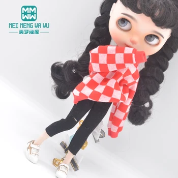  Дрехи за кукли е Подходящ Blyth Azone OB22 OB24 Играчки Аксесоари за кукли Модерен свободен пуловер, гамаши