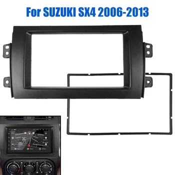  За Suzuki SX4 2006-2013 Fiat Sedici 2005-2014 Радио DVD Стерео Таблото на Колата Аудио Монтаж на Рамка Пластмаса 2 Din и Фасция