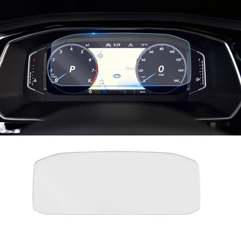  За Volkswagen VW T-Cross 2019-2021 Таблото на Автомобила инструментално табло LCD Екран от Закалено Стъкло Защитно Фолио Против Надраскване