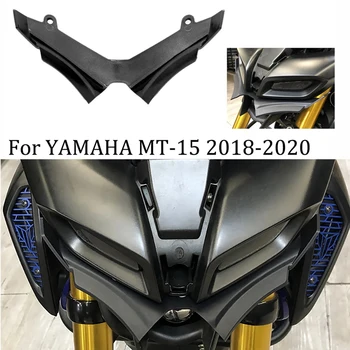 за Yamaha MT15 MT-15 2018-2021 Калници Предни Пневматичен Обтекател Съвет Крило Защитно покритие Черен