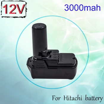  Истинският Капацитет 12 от 3000 mah Литиево-йонна Акумулаторна Батерия За Hitachi Безжична Електрическа Бормашина-пистолет винт DB10DL FCR10DL WH10DC